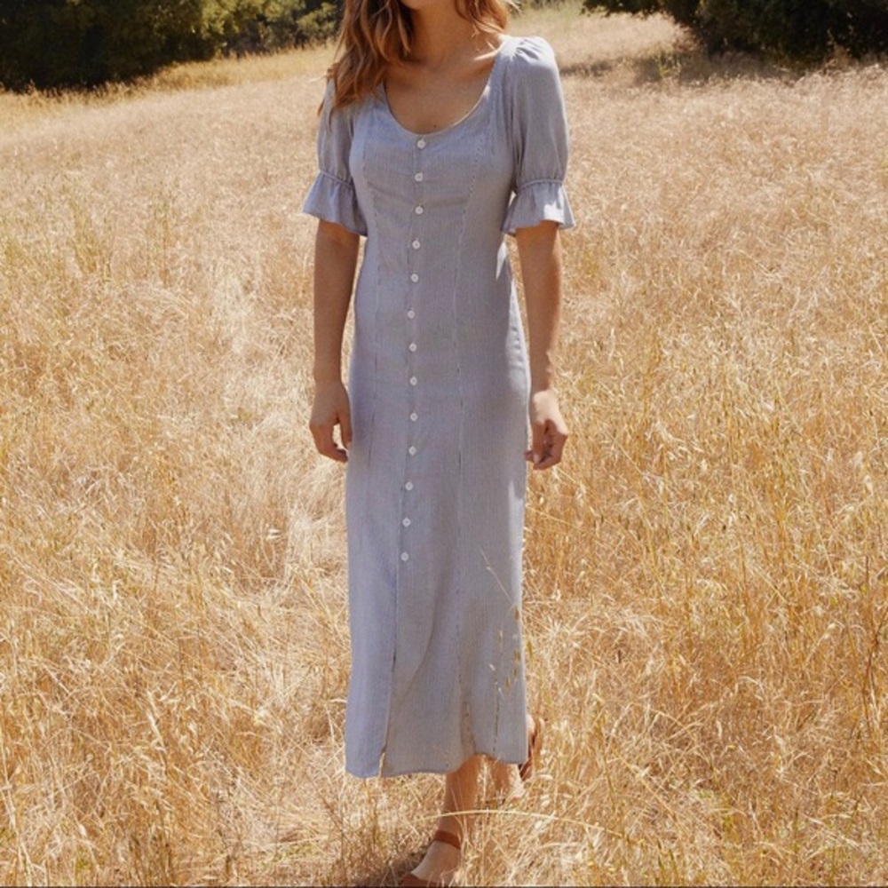 Christy Dawn Lennon Dress Raven Stripe